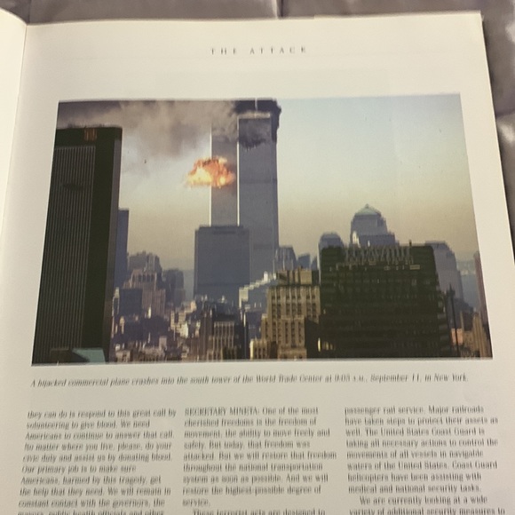 9-11 a tribute 192 pgs of photos and stories. Hardback book . - Picture 4 of 8